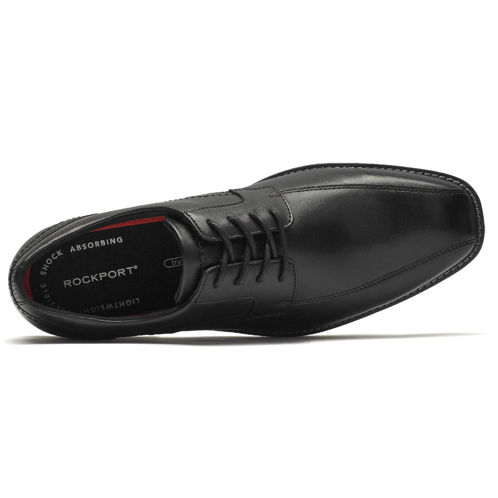Rockport Oxfords Herr Svarta - Slayter Bike Toe - AQXOF0162